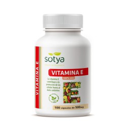 Vitamina E natural 500mg...