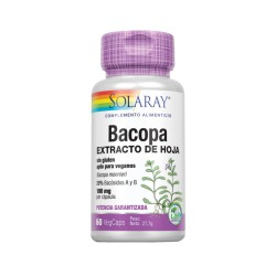 Bacopa 100mg 60vcaps Solaray