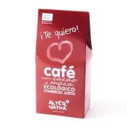 Cafe con cacao y maca "te...
