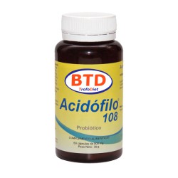 Acidofilo-108 60 capsulas BTD